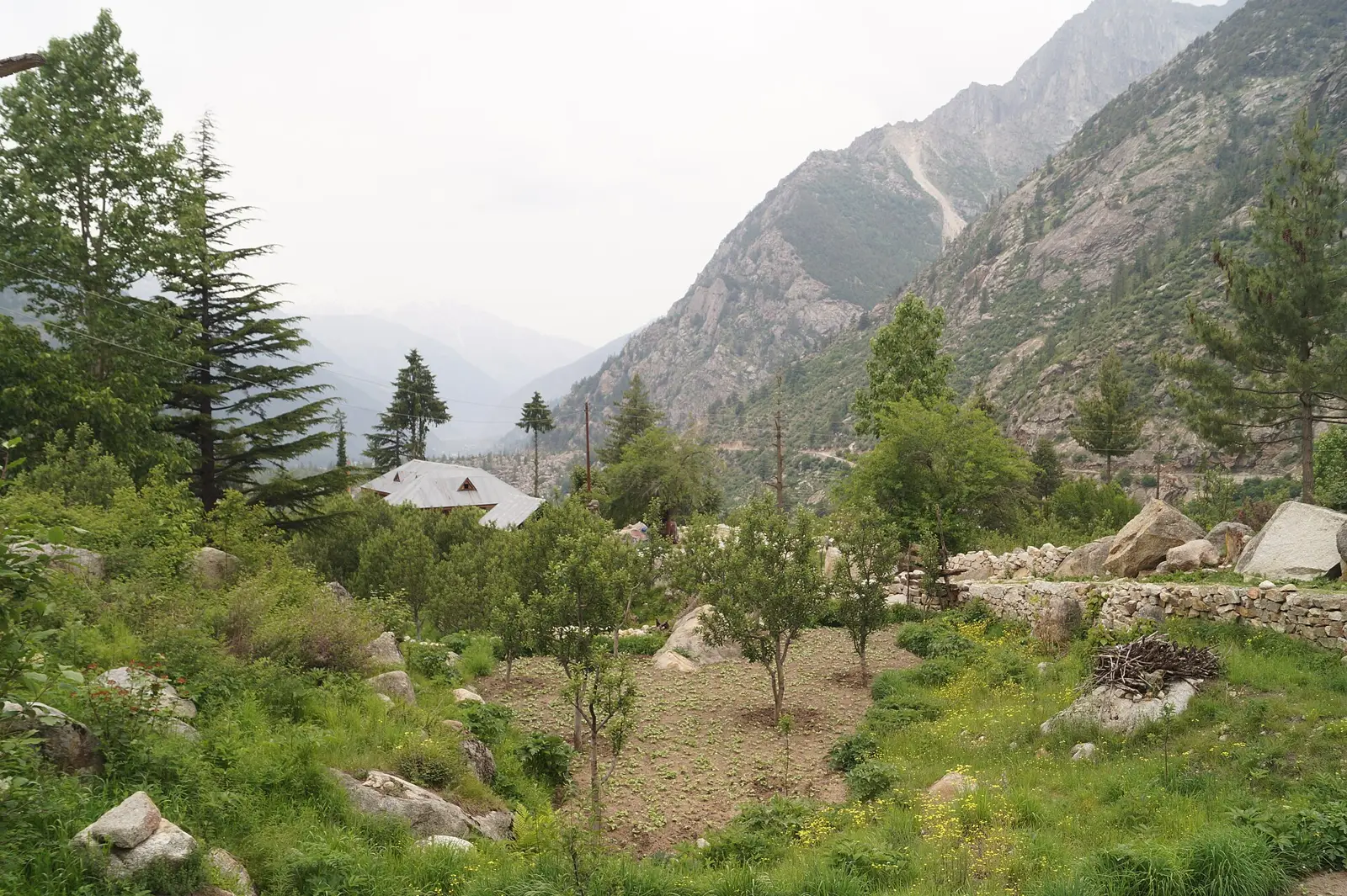 Chitkul village in the Baspa valley, Kinnaur