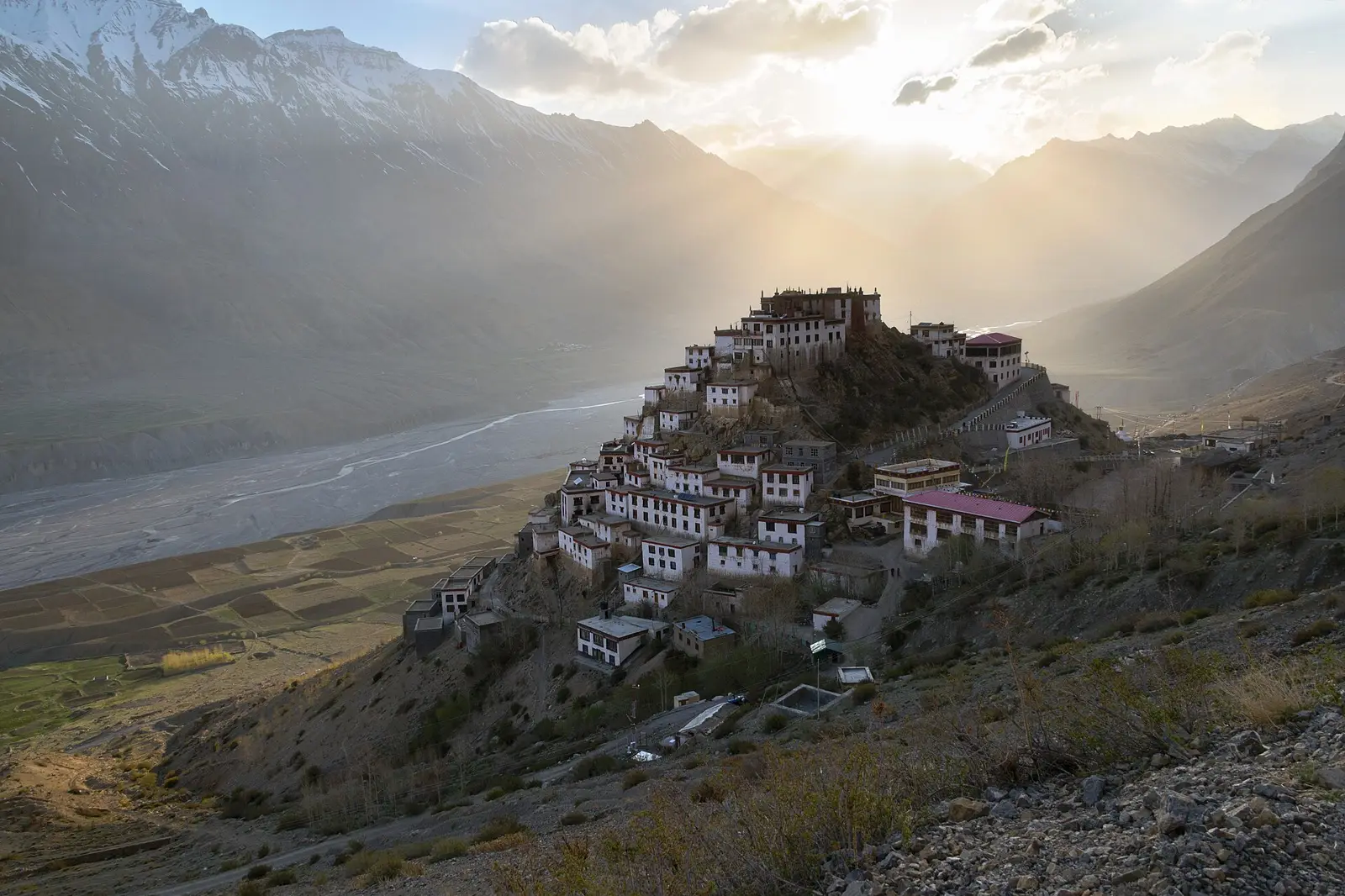 Key Monastery, Spiti valley, Himachal Pradesh