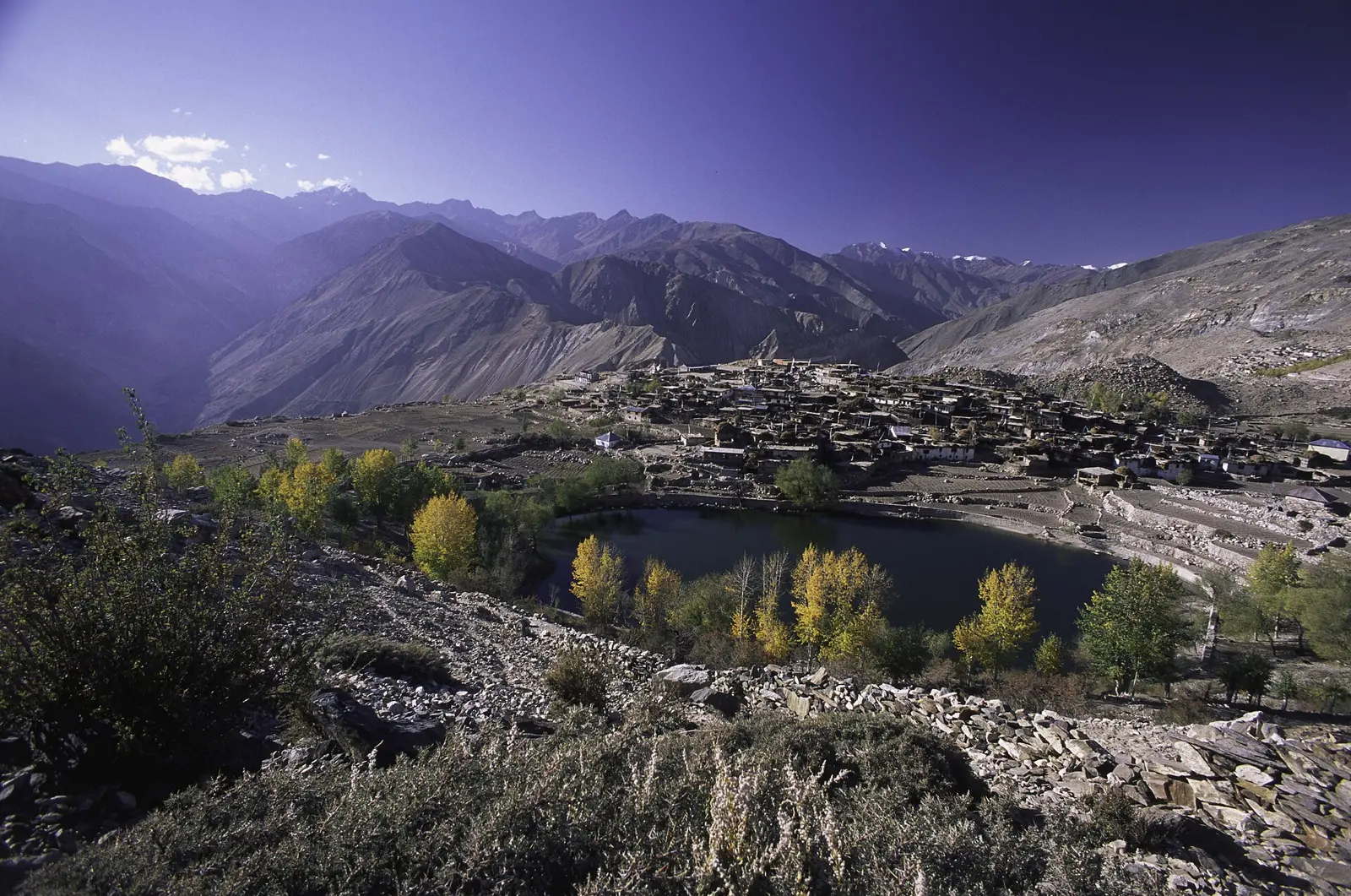 Nako Lake & Village, Kinnaur, Himachal Pradesh